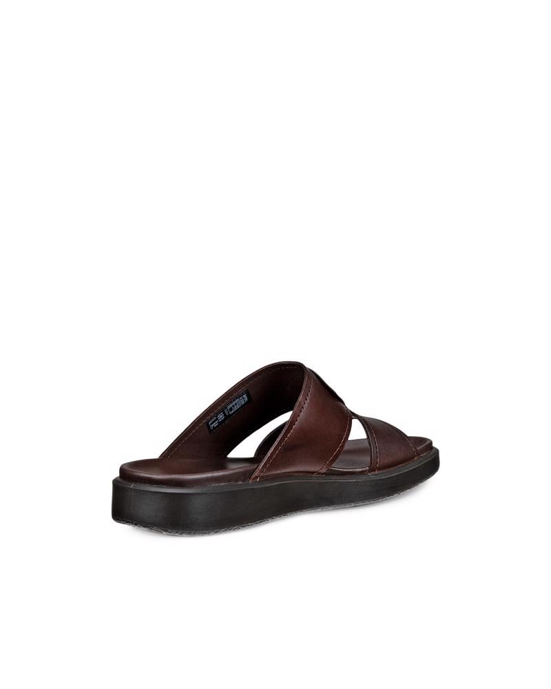 Brown ECCO FLOWT LX M SLIDE LTD