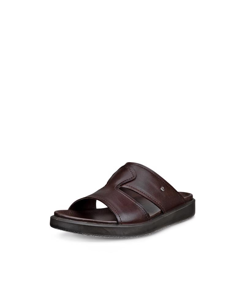 Brown ECCO FLOWT LX M SLIDE LTD