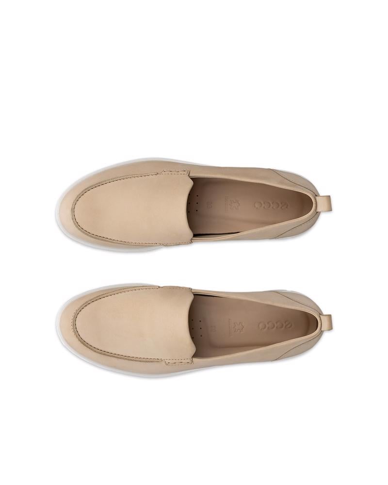 Beige ECCO BELLA W SUMMER LOAFER