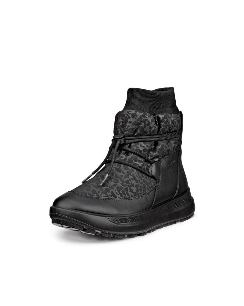 BLACK ECCO SOLICE W MID WP 200G PL