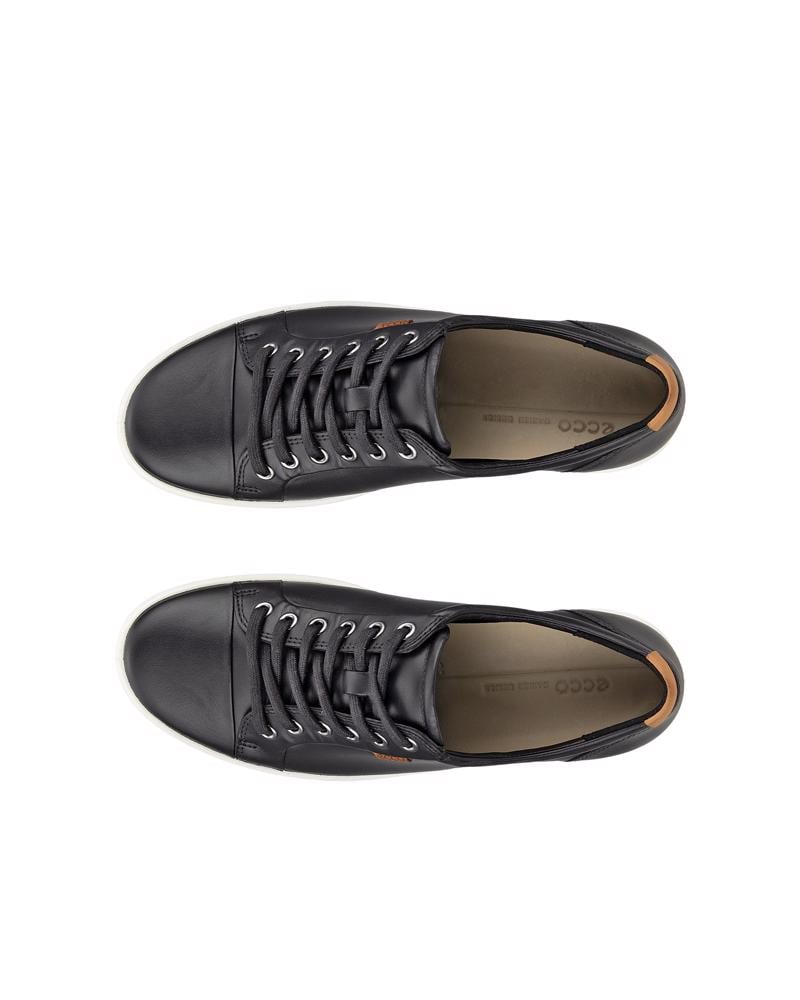 BLACK ECCO SOFT 7 W SHOE