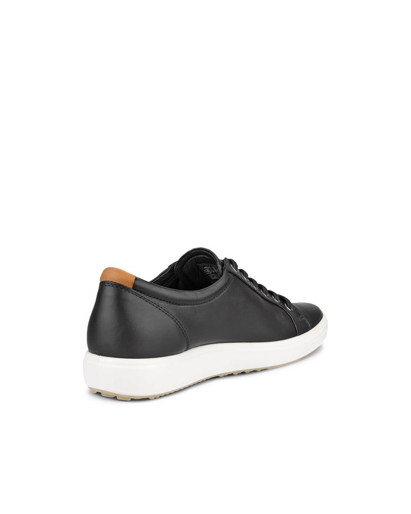 BLACK ECCO SOFT 7 W SHOE