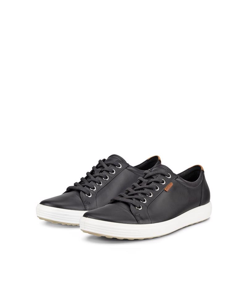 BLACK ECCO SOFT 7 W SHOE