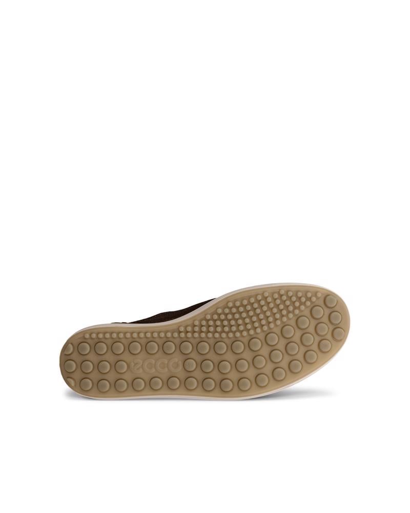 Brown ECCO SOFT 7 W LACE UP