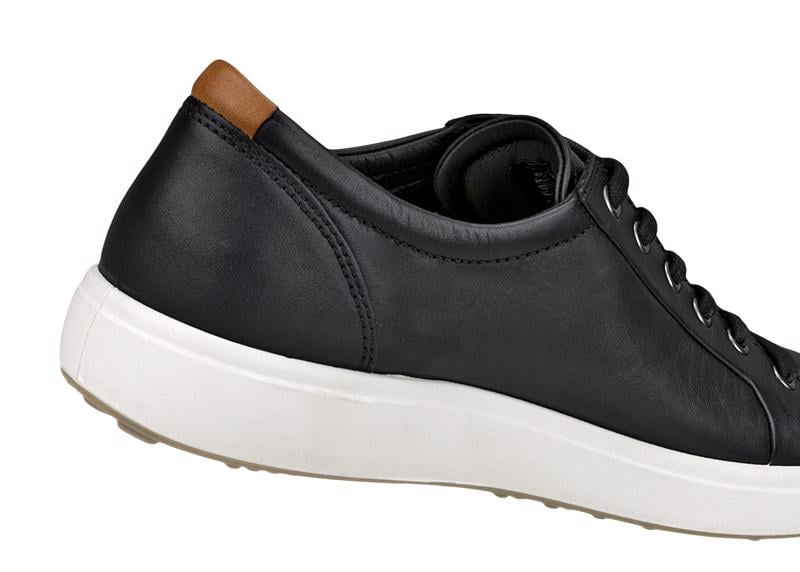 BLACK ECCO SOFT 7 SNEAKER O.G