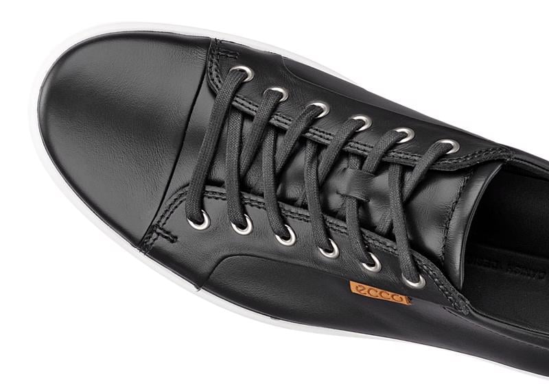 BLACK ECCO SOFT 7 SNEAKER O.G