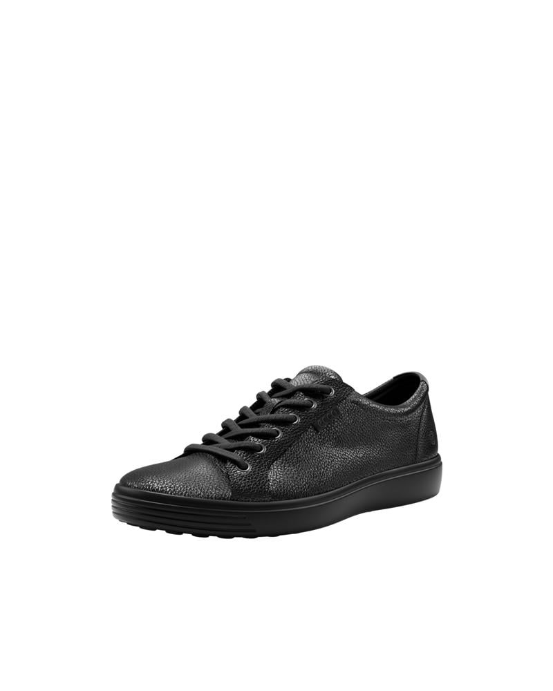 BLACK ECCO SOFT 7 SNEAKER O.G