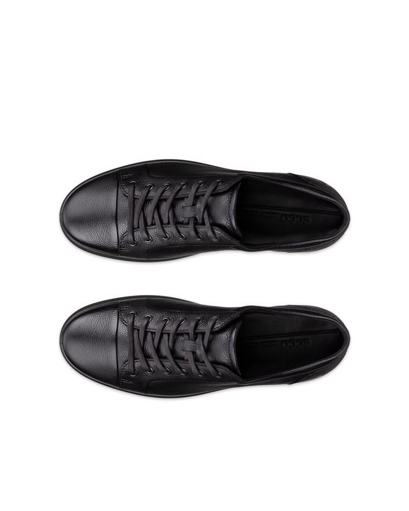 BLACK ECCO SOFT 7 SNEAKER O.G