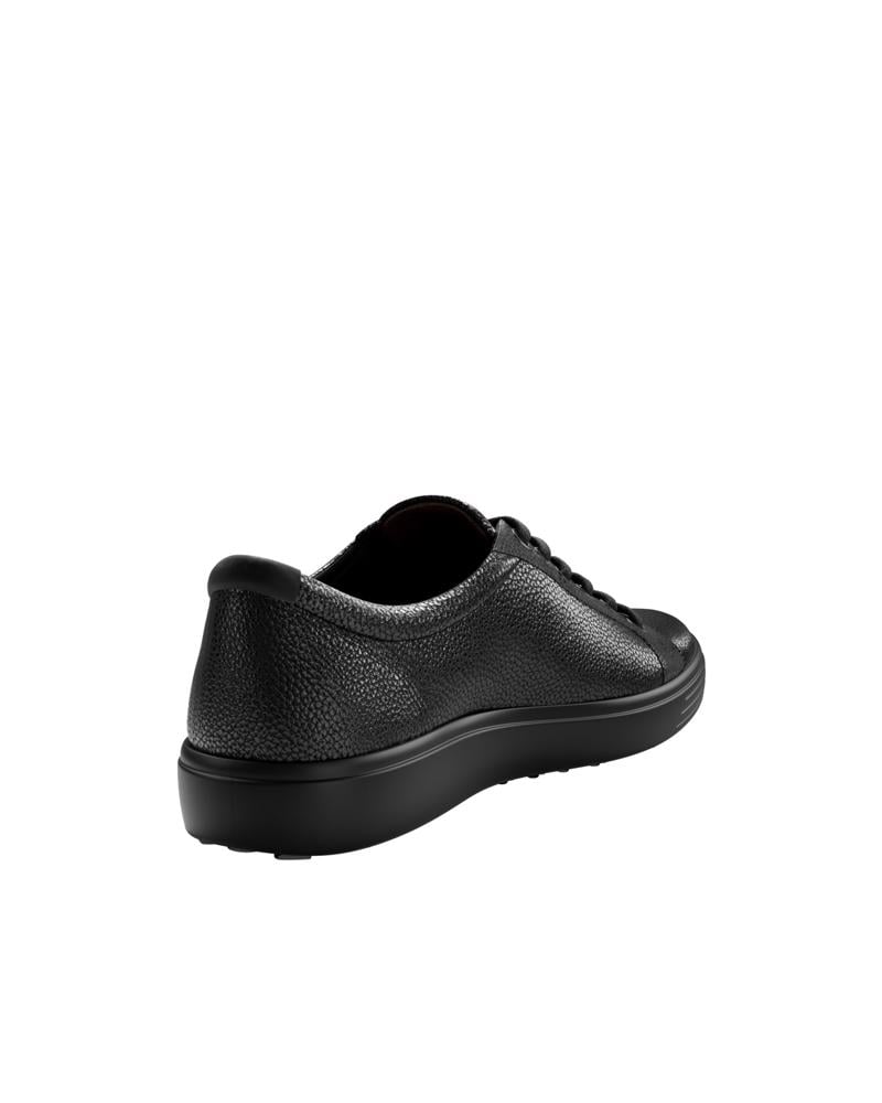 BLACK ECCO SOFT 7 SNEAKER O.G