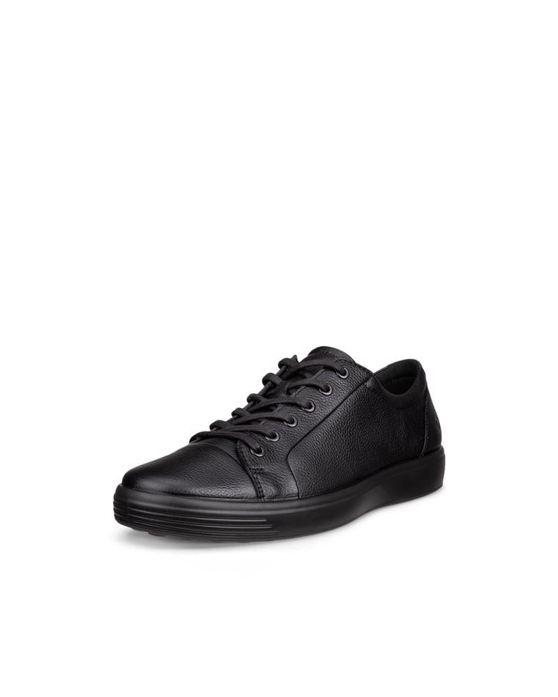 BLACK ECCO SOFT 7 SNEAKER O.G
