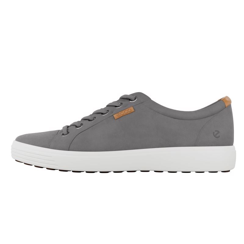 Grey ECCO SOFT 7 M SHOE LACE UP