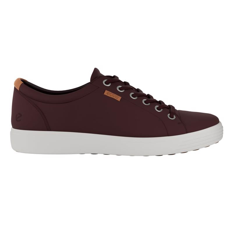 Brown ECCO MENS SOFT 7 M SNEAKER
