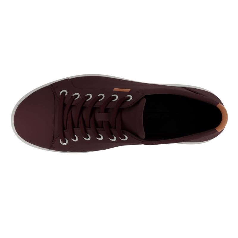 Brown ECCO MENS SOFT 7 M SNEAKER