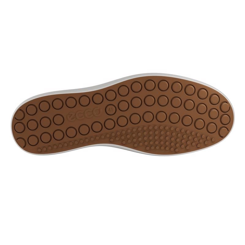 Brown ECCO MENS SOFT 7 M SNEAKER