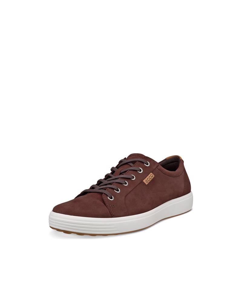 Brown ECCO MENS SOFT 7 M SNEAKER