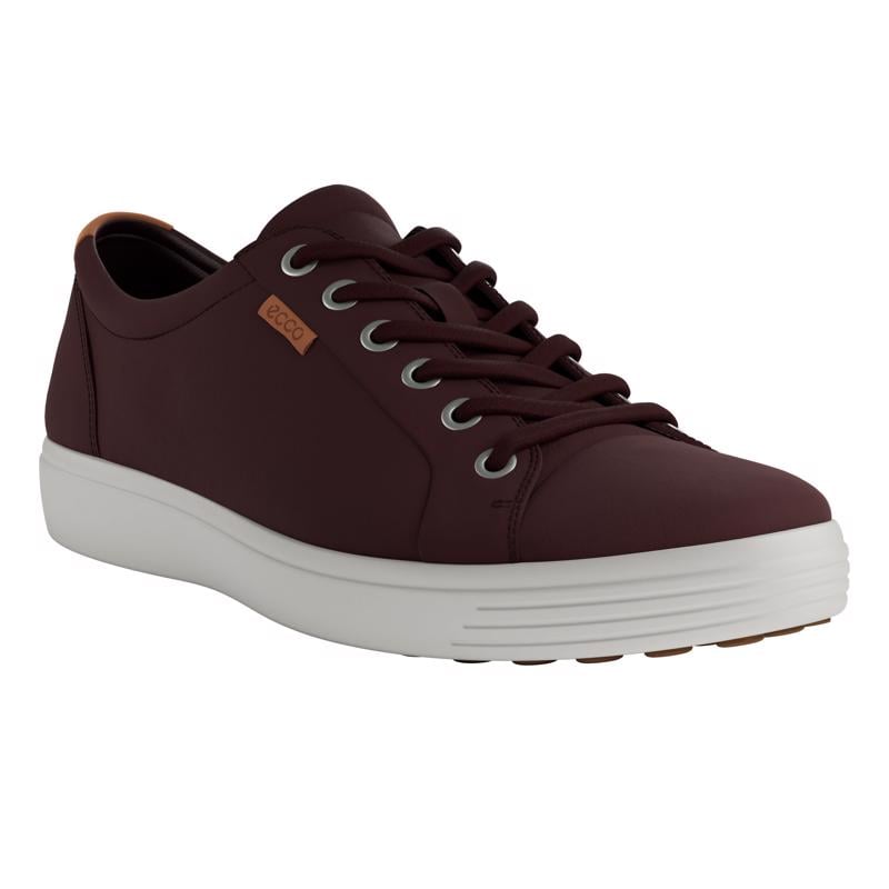 Brown ECCO MENS SOFT 7 M SNEAKER
