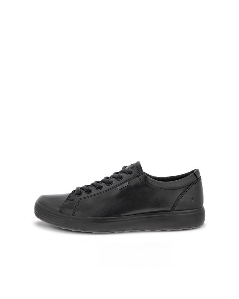 BLACK ECCO SOFT 7 M LOW GTX