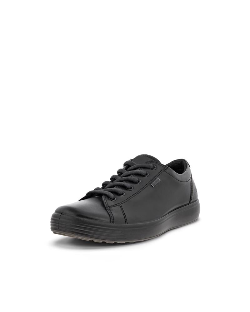BLACK ECCO SOFT 7 M LOW GTX