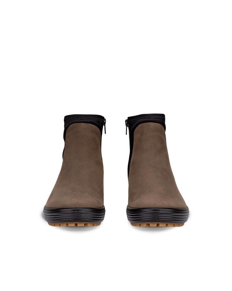 Brown ECCO SOFT 7 TRED W CHELSEA GTX