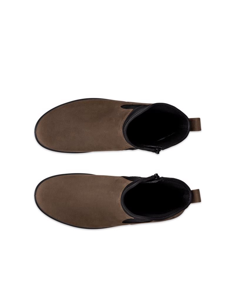 Brown ECCO SOFT 7 TRED W CHELSEA GTX