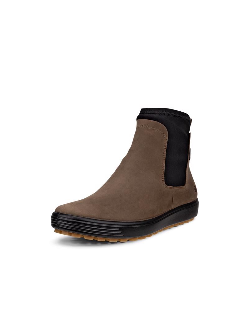 Brown ECCO SOFT 7 TRED W CHELSEA GTX