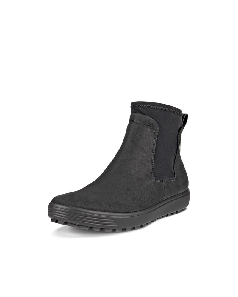 BLACK ECCO SOFT 7 TRED W CHELSEA GTX