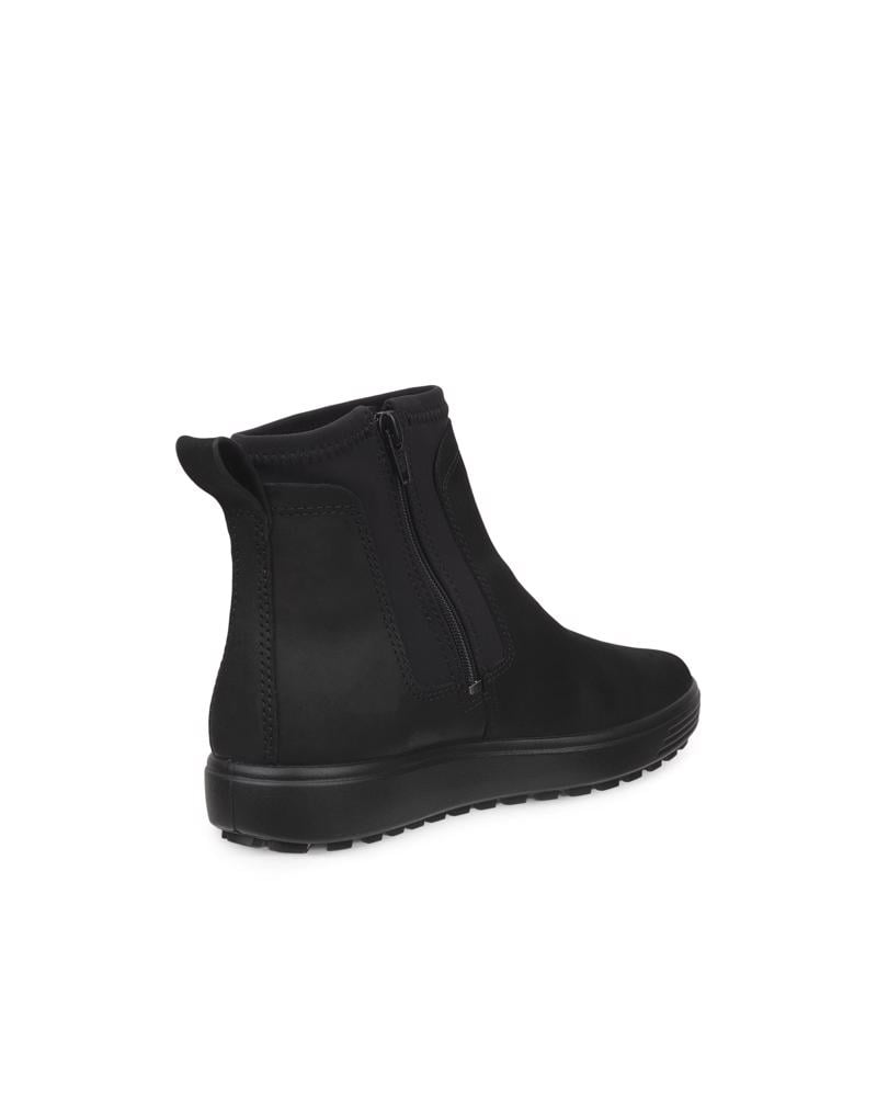 BLACK ECCO SOFT 7 TRED W CHELSEA GTX