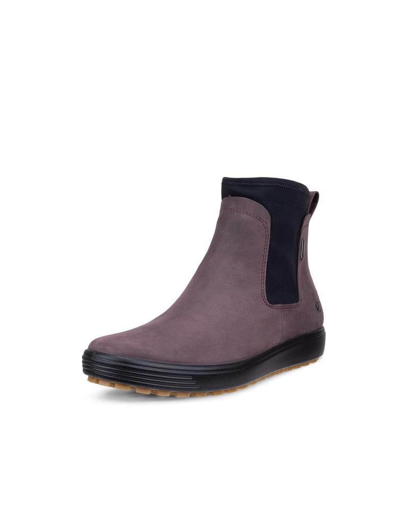 Purple ECCO SOFT 7 TRED W CHELSEA GTX