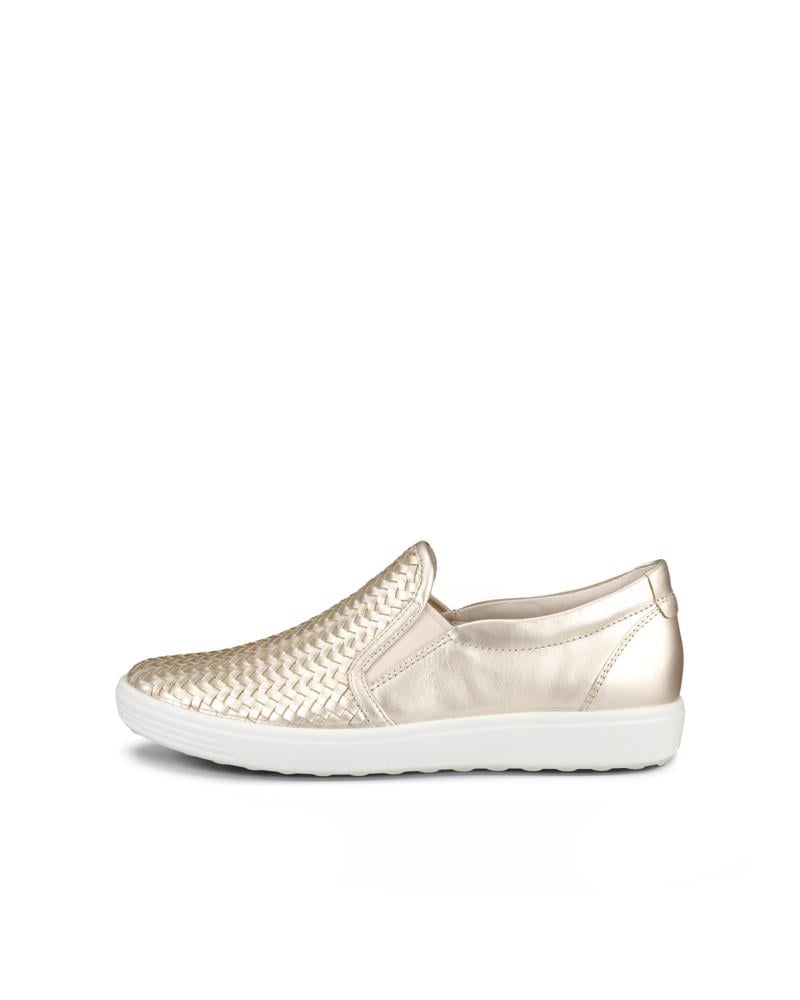 Metallics ECCO Soft 7 W LC woven LEA