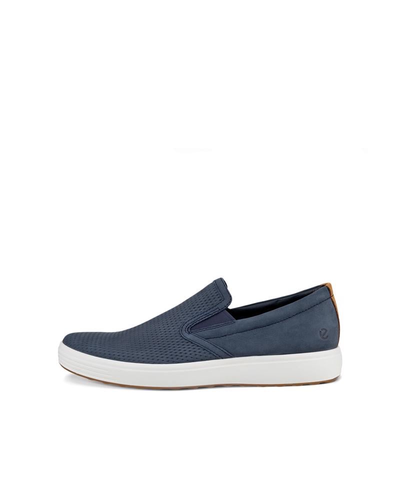 Navy ECCO Soft 7 M Slip-on LEA