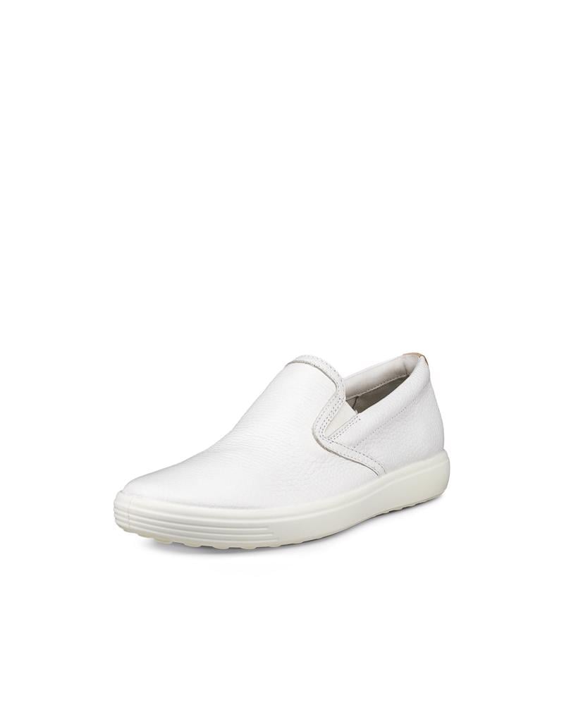White ECCO Soft 7 W Slip-on LEA