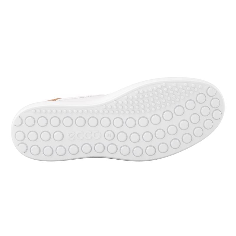 White ECCO SOFT 7 M EASY SLIP LACE