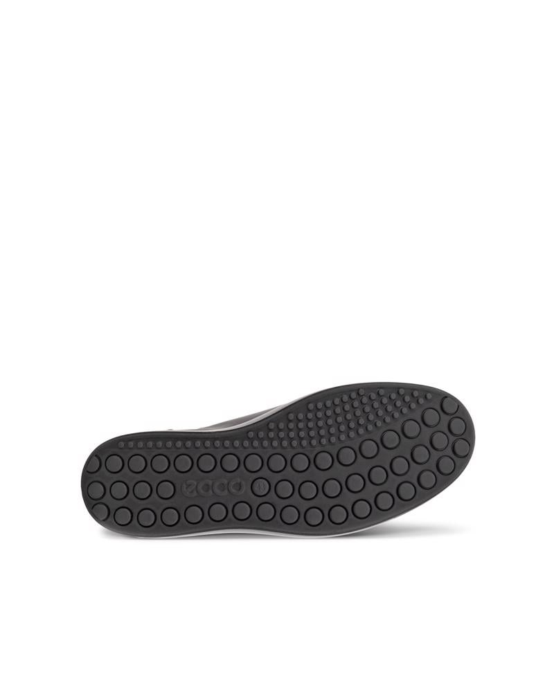 BLACK ECCO SOFT 7 M EASY SLIP LACE