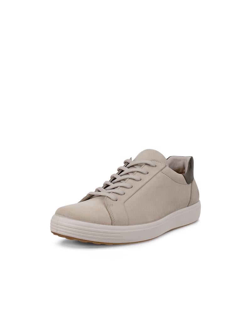 Beige ECCO Soft 7 M Easy Slip Lace