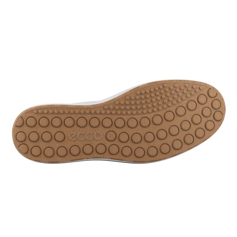 White ECCO SOFT 7 M EASY SLIP ON