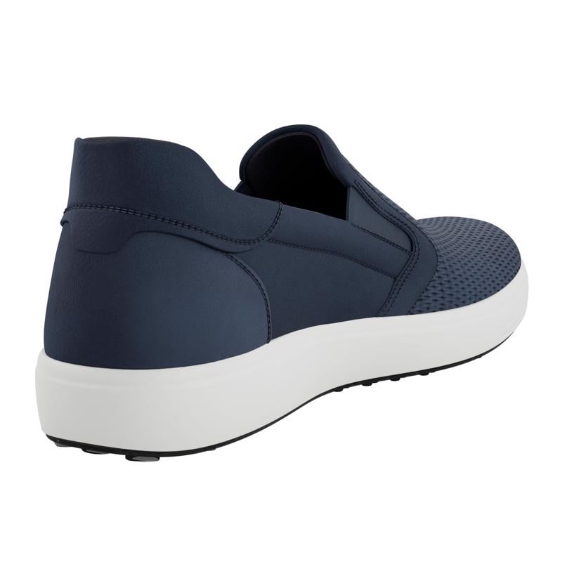 NAVY ECCO SOFT 7 M EASY SLIP