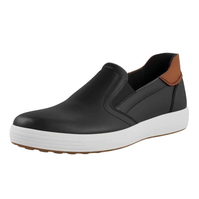 Brown ECCO SOFT 7 M EASY SLIP