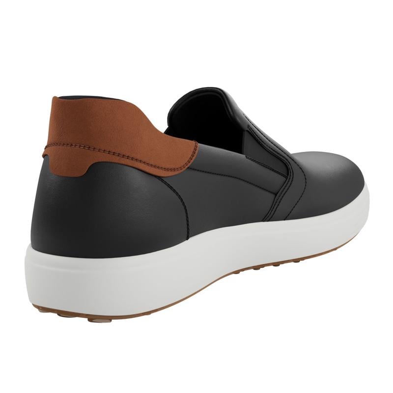 Brown ECCO SOFT 7 M EASY SLIP