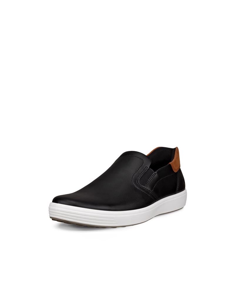 Brown ECCO SOFT 7 M EASY SLIP