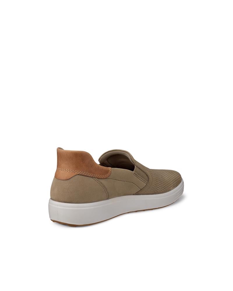 Brown ECCO SOFT 7 M EASY SLIP