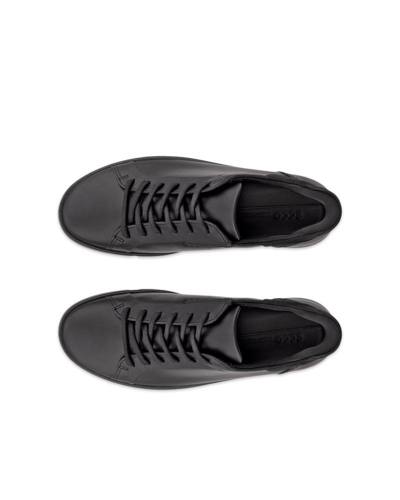 BLACK ECCO SOFT 7 W EASY SLIP