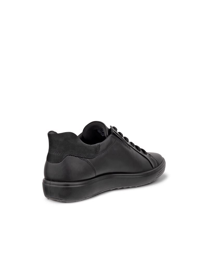 BLACK ECCO SOFT 7 W EASY SLIP