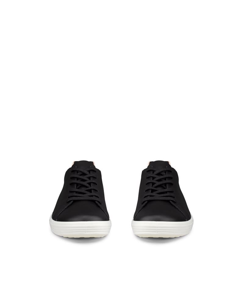 BLACK ECCO SOFT 7 W EASY SLIP
