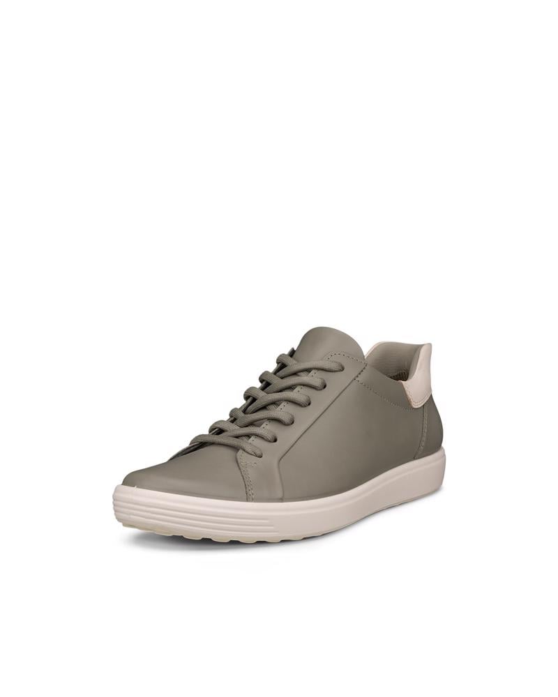 Green ECCO SOFT 7 W EASY SLIP LACE