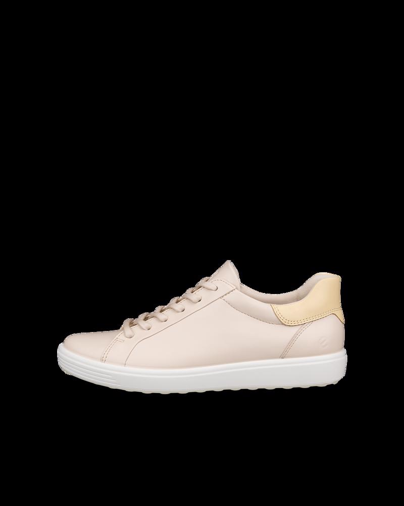 Brown ECCO SOFT 7 W EASY SLIP LACE