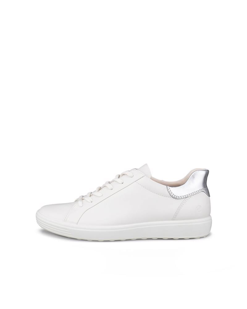 White ECCO SOFT 7 W EASY SLIP