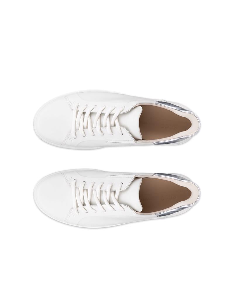 White ECCO SOFT 7 W EASY SLIP