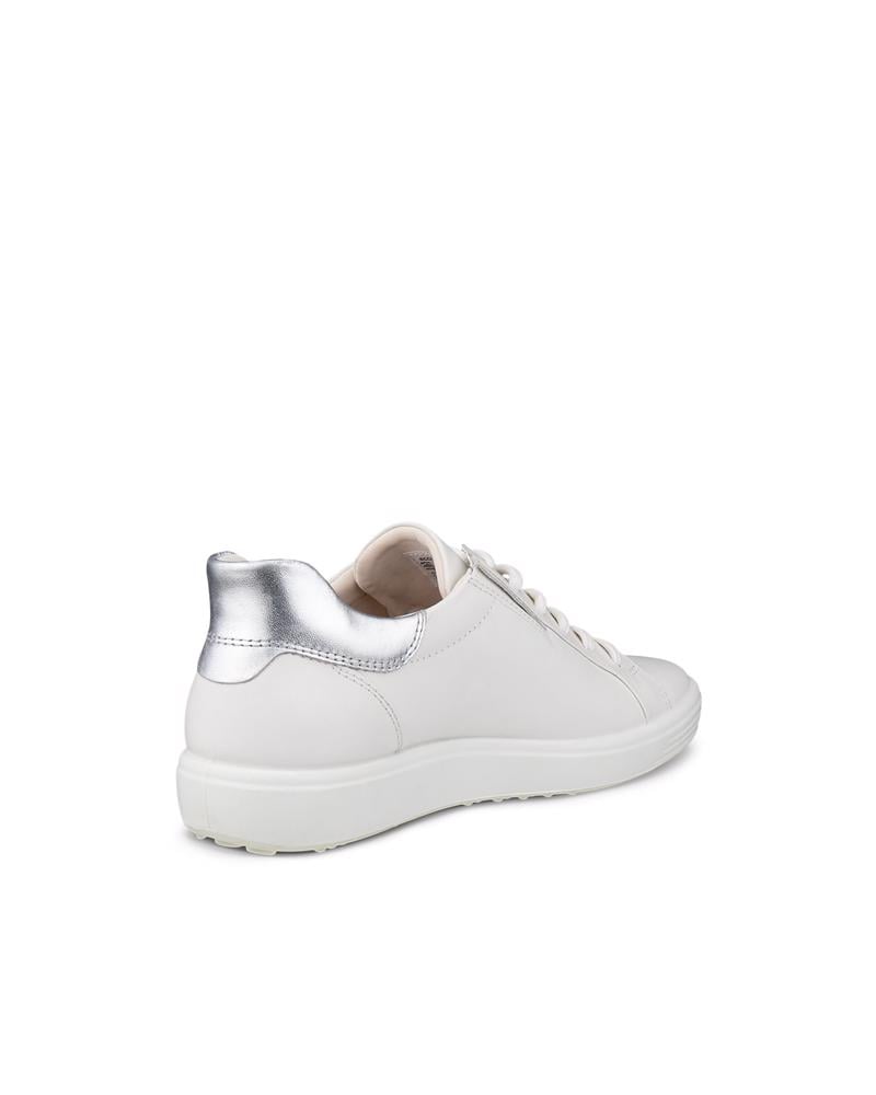 White ECCO SOFT 7 W EASY SLIP