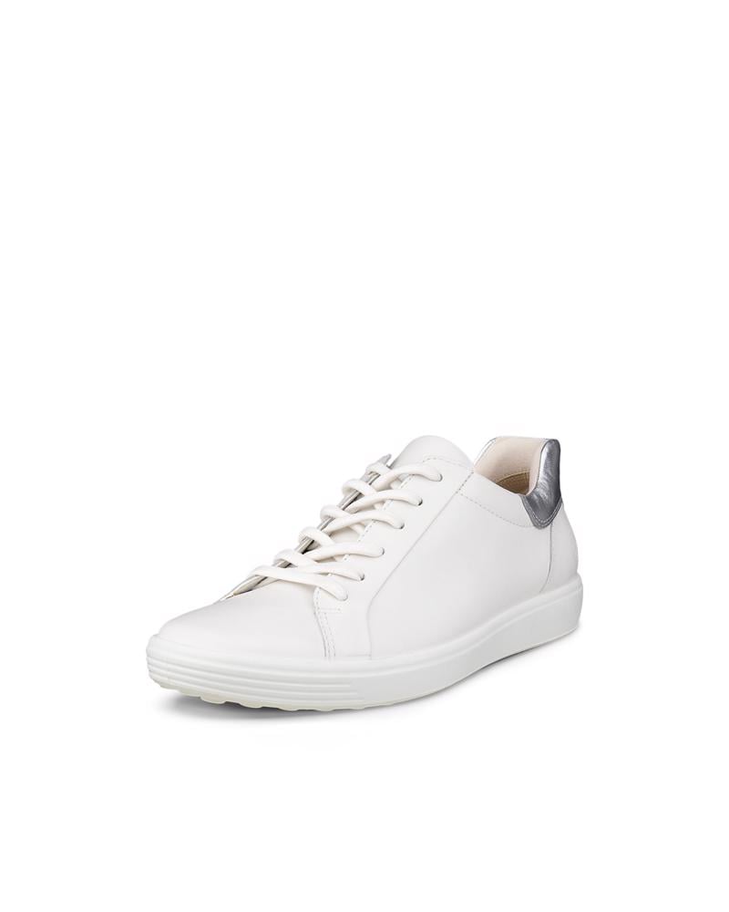 White ECCO SOFT 7 W EASY SLIP