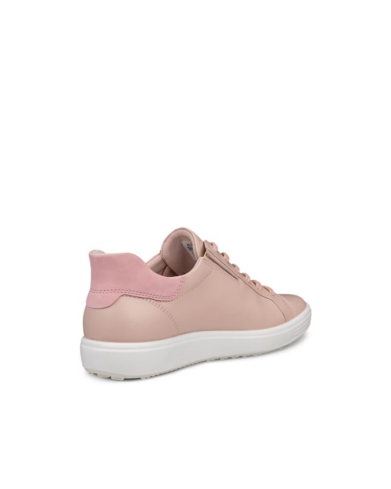 Pink ECCO SOFT 7 W EASY SLIP LACE